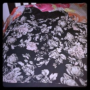 Torrid Challis cold shoulder top